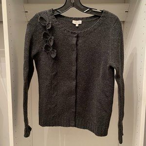 Grey Claudie Pierlot Wool Cardigan